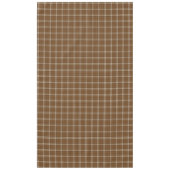 ブラウンタータンチェック テーブルクロス (正面)