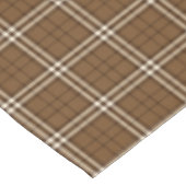 ブラウンタータンチェック テーブルクロス (アングル)