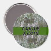 ブラウンダックアニマル食洗機 マグネット (正面/裏面)