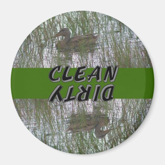 ブラウンダックアニマル食洗機 マグネット (正面)