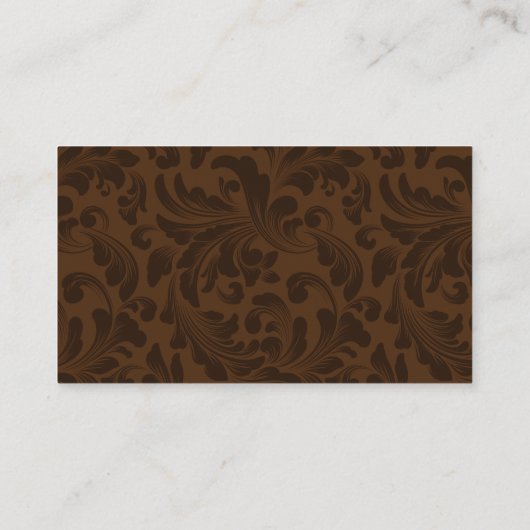 ブラウンダマスク書記/会計名刺 名刺 (裏面)