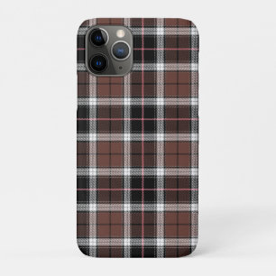 ブラウンチェック iPhone 11 PROケース