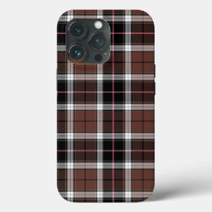 ブラウンチェック iPhone 13 PROケース
