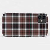 ブラウンチェック Case-Mate iPhoneケース (裏面(横))