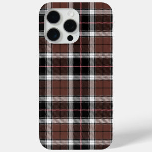 ブラウンチェック iPhone 15 PRO MAXケース