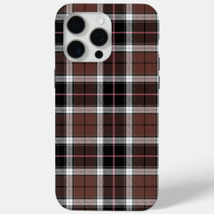 ブラウンチェック iPhone 15 PRO MAXケース