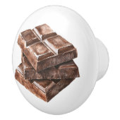 ブラウンチョコレートキャンディバー セラミックノブ (右)