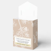 ブラウンチョコレート – ルーズリーフティー包装箱 フェイバーボックス (オープン)