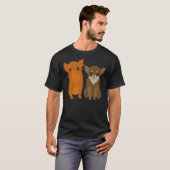 ブラウンチワハス Tシャツ (正面フル)