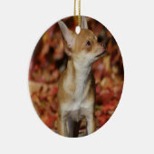 ブラウンチワフアパピー セラミックオーナメント (右)