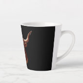 ブラウンテキサス州ロングホーン カフェラテマグ (右)