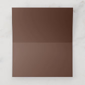 ブラウンテディベアーズラブウェディングパーティーブライダルシャワー プレイスカード (内部開封)