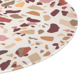 ブラウンテラッツォ：ヴィンテージ、トレンディーパターン。 カッティングボード (角)