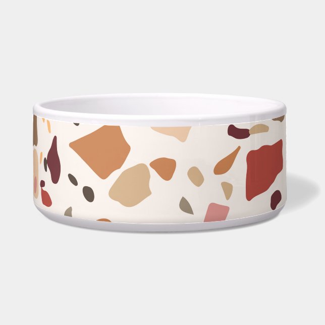 ブラウンテラッツォ：ヴィンテージ、トレンディーパターン。 ボウル (正面)