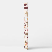 ブラウンテラッツォ:ヴィンテージ、トレンディーパターン。 Case-Mate iPhoneケース (裏面 / 右)