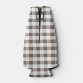 ブラウンテーブルクロスのパターン ボトルクーラー (裏面)