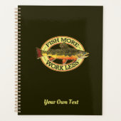 ブラウントラウト魚釣りカスタマイズ-それ! プランナー手帳 (正面)