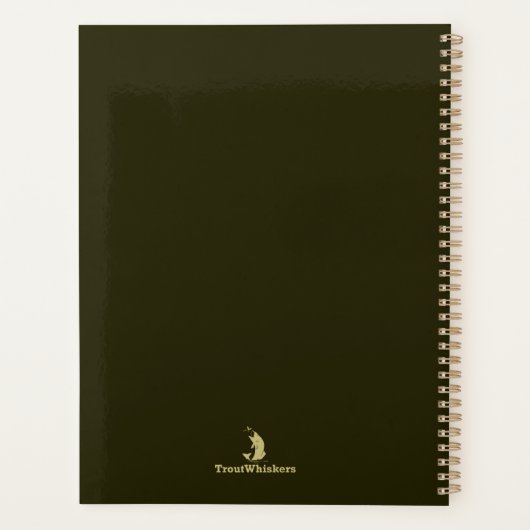 ブラウントラウト魚釣りカスタマイズ-それ! プランナー手帳 (裏面)