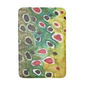 ブラウントラウト魚釣り バスマット (正面縦)