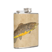 ブラウントラウト魚釣り フラスク (右)