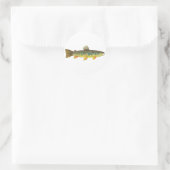 ブラウントラウト魚釣り ラウンドシール (バッグ)