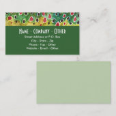 ブラウントラウト魚釣り 名刺 (正面/裏面)