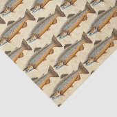 ブラウントラウト魚釣り 薄葉紙 (詳細)