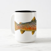 ブラウントラウト・マグ ツートーンマグカップ (正面左)