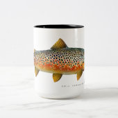 ブラウントラウト・マグ ツートーンマグカップ (中央)