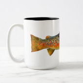 ブラウントラウト・マグ ツートーンマグカップ (左)