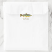 ブラウントラウトLatin Ichthyology ラウンドシール (バッグ)
