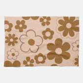 ブラウントロピカルフローラ春夏 キッチンタオル (横)