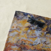 ブラウントーンマフェイクーブルストーン ビーチタオル (インサイチュ)