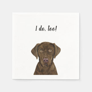 ブラウンドッグカスタムカクテルナプキン スタンダードカクテルナプキン