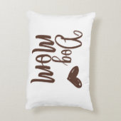 ブラウンドッグマママアクセントピロー アクセントクッション (裏面(縦))