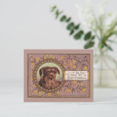 ブラウンドッグヴィンテージ複製 ポストカード (スタンド正面)