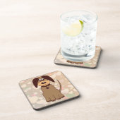 ブラウンドッグ飲料用コースター コースター (右側)