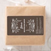 ブラウンドロッパーボトルラベル ラベル (インサイチュ)