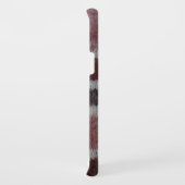 ブラウンニットストライプヴィンテージスタイルおもしろい編 Case-Mate iPhoneケース (裏面/右)