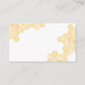 ブラウンハチミツteddy bearいくつ推測 エンクロージャーカード (裏面)