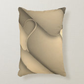 ブラウンハーズモダンアート アクセントクッション (正面(垂直))