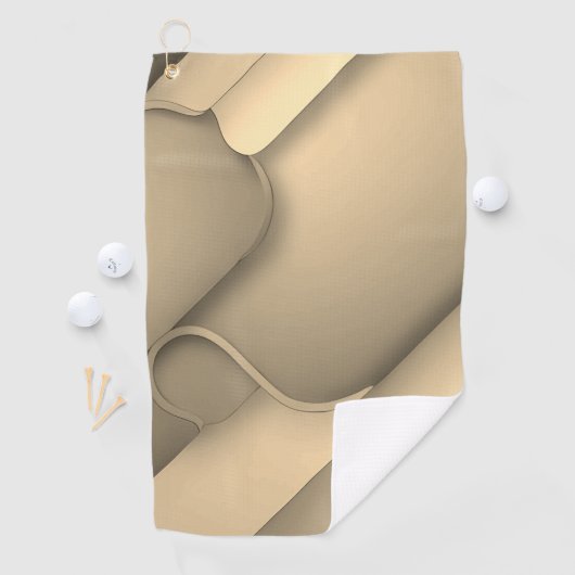 ブラウンハーズモダンアート ゴルフタオル (インサイチュ)