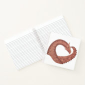 ブラウンハートドラゴンの白 ノートブック (内部)