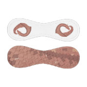 ブラウンハートドラゴンの白 野球ボール (パネル)