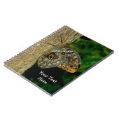 ブラウンバタフライ自然 ノートブック (左側)