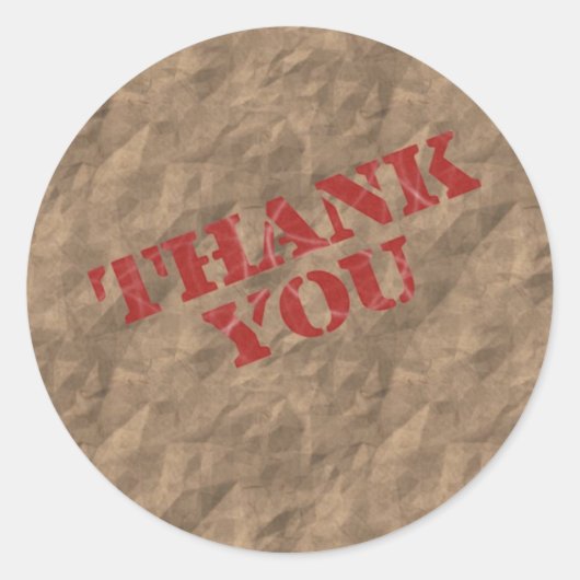 ブラウンバッグシール ラウンドシール (正面)