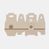 ブラウンバッファローギンガム フェイバーボックス (折り畳みなし)