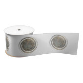 ブラウンバニーかわいい砂漠の野生の動物ウサギ サテンリボン (リール)