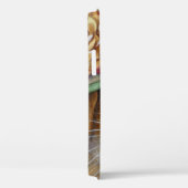 ブラウンバニーウサギ春ボネット水彩画 Case-Mate iPhoneケース (裏面 / 右)