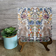 ブラウンバニーラビットバードジャコかわいらしビーンデザイン